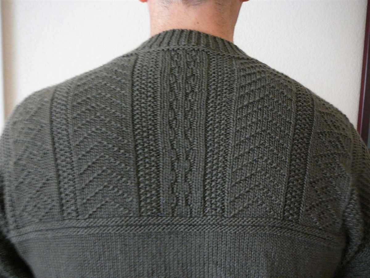 Mens sweater knitting pattern ravelry