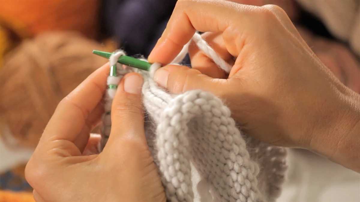 How to convert circular knitting pattern to flat