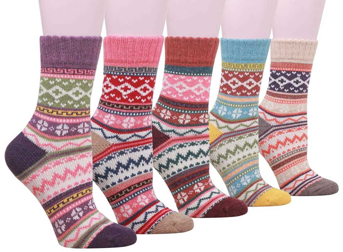 Woolen socks knitting pattern