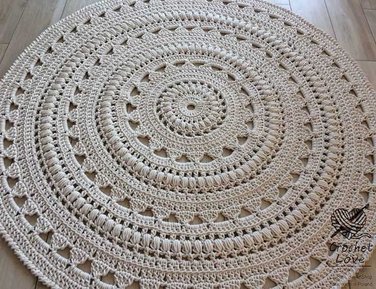 Hand knitted rugs patterns