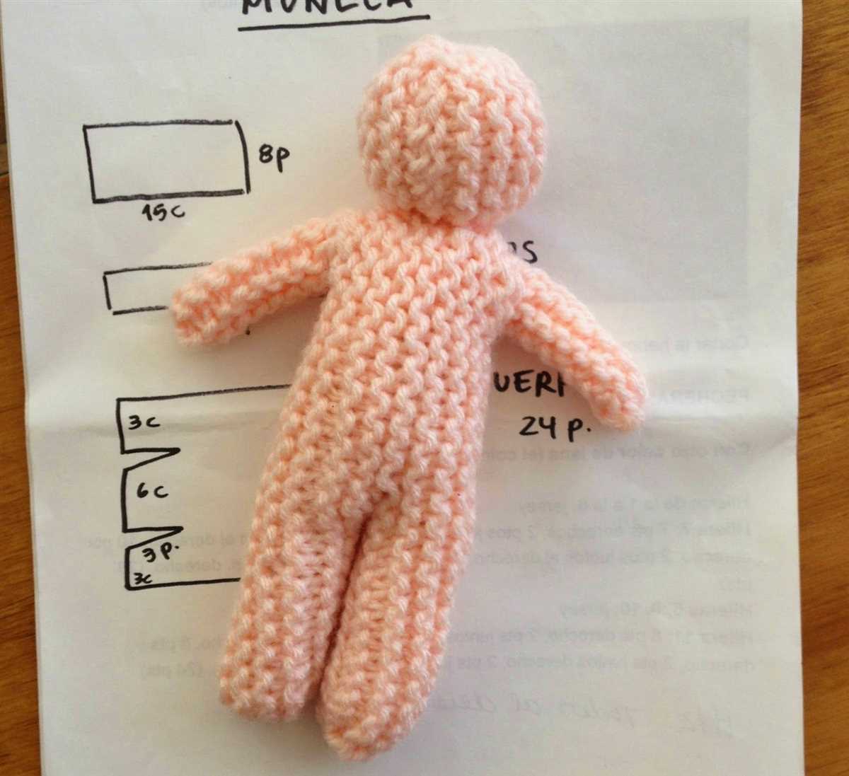 Knitted doll patterns easy free
