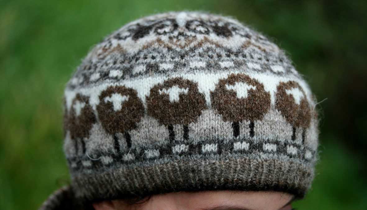 Sheep hat knitting pattern free