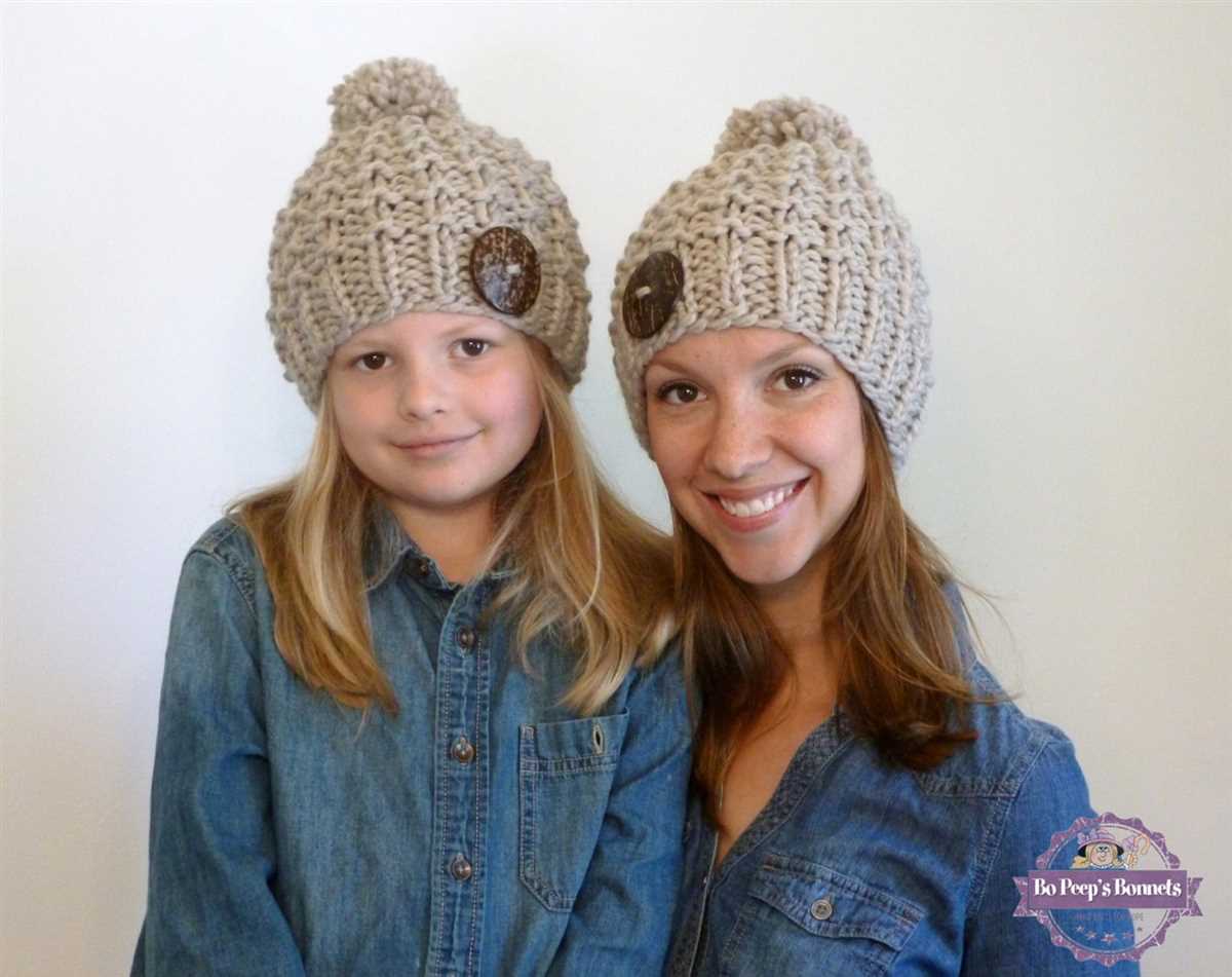 Childs chunky hat knitting pattern