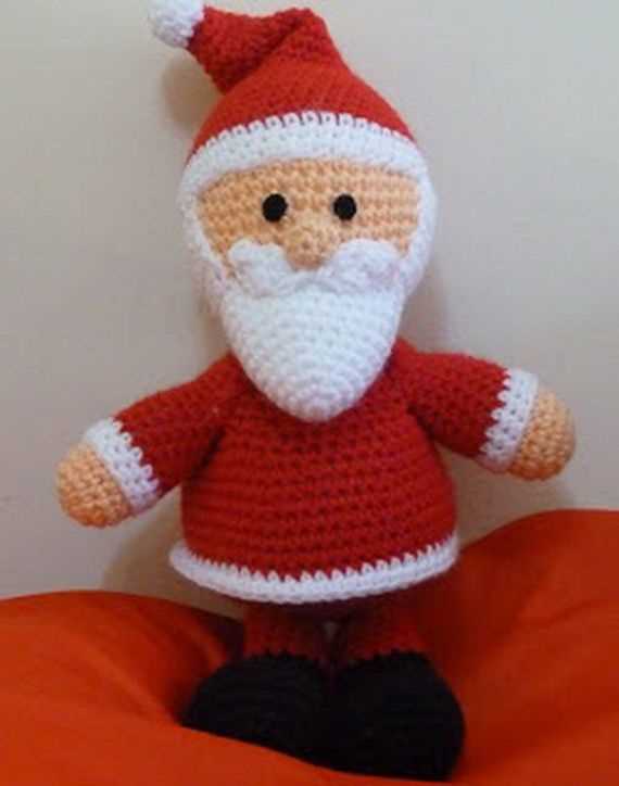 Santa claus knitting pattern free