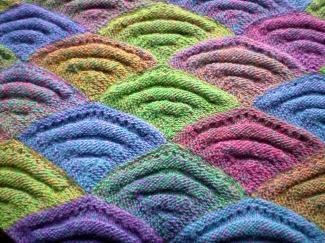 Dragon stitch knitting pattern