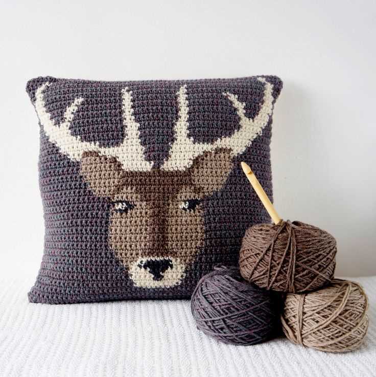 Stag knitting pattern