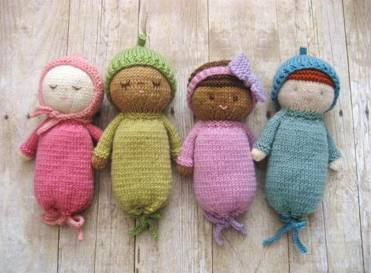 Doll knitting patterns for beginners