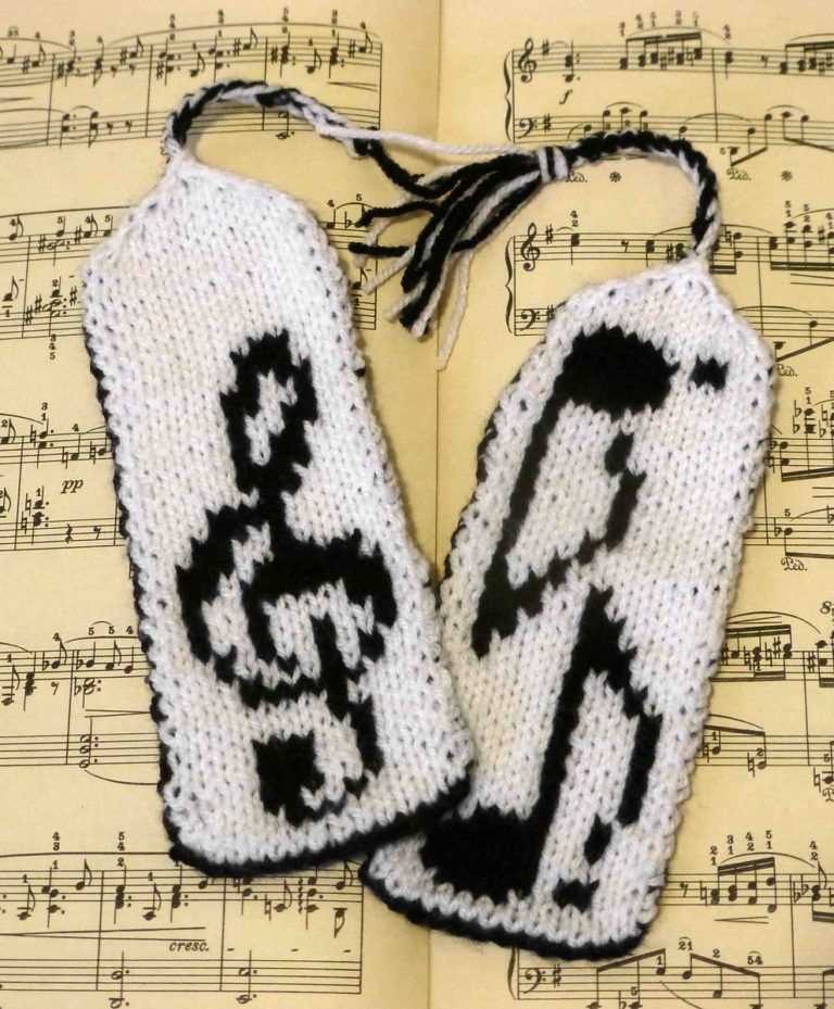 Bookmark knitting pattern