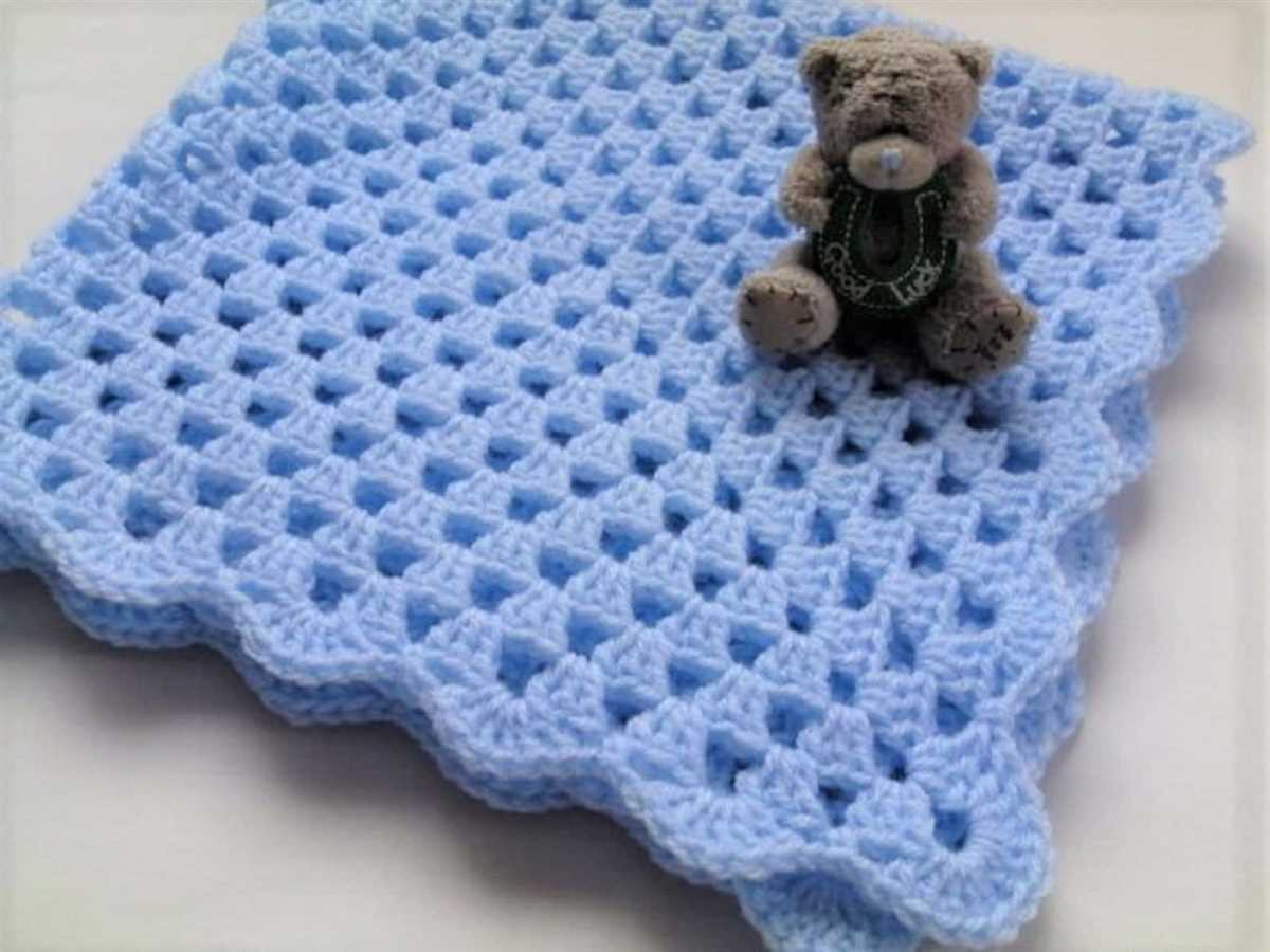 Knit security blanket pattern