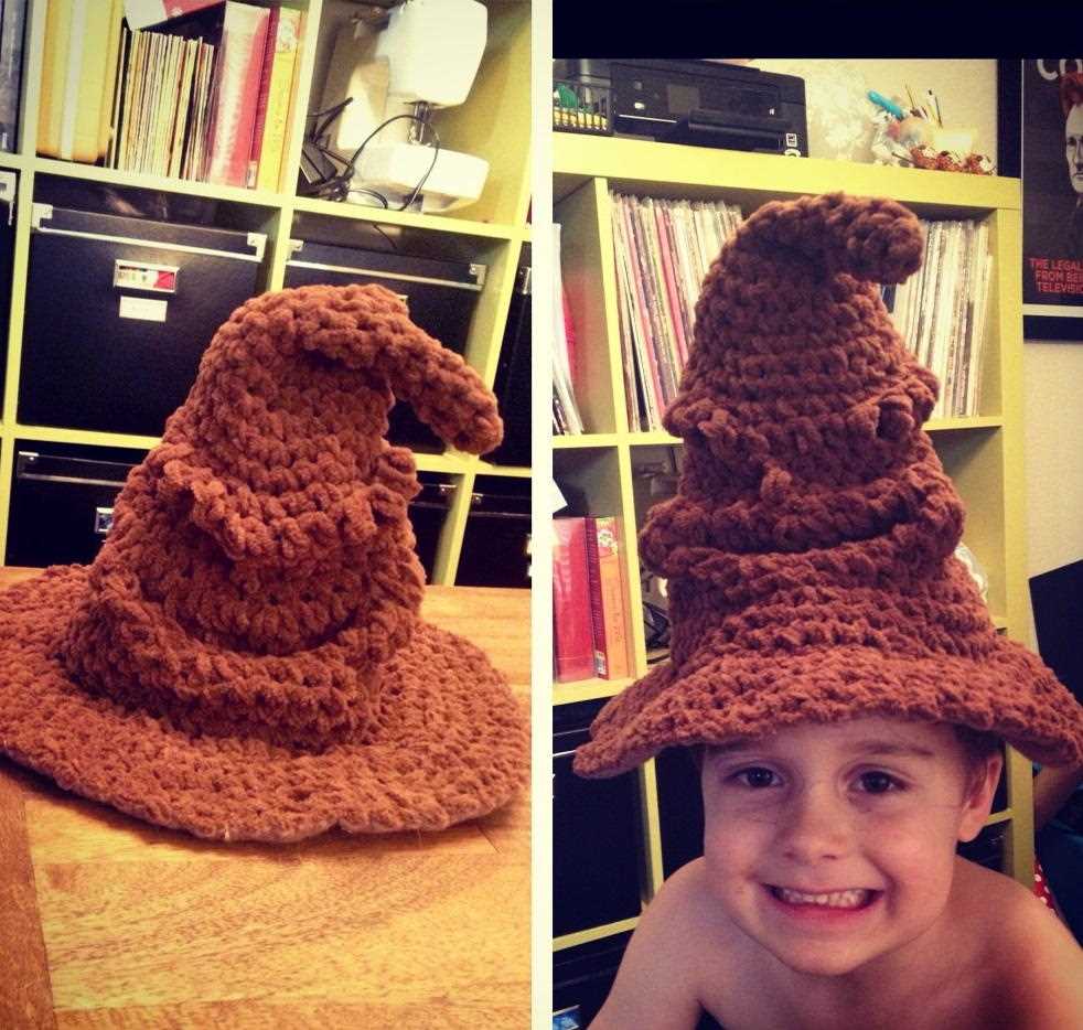 Knitted witch hat pattern free