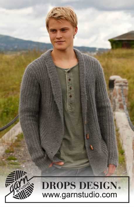 Aran knitting patterns for men's cardigans