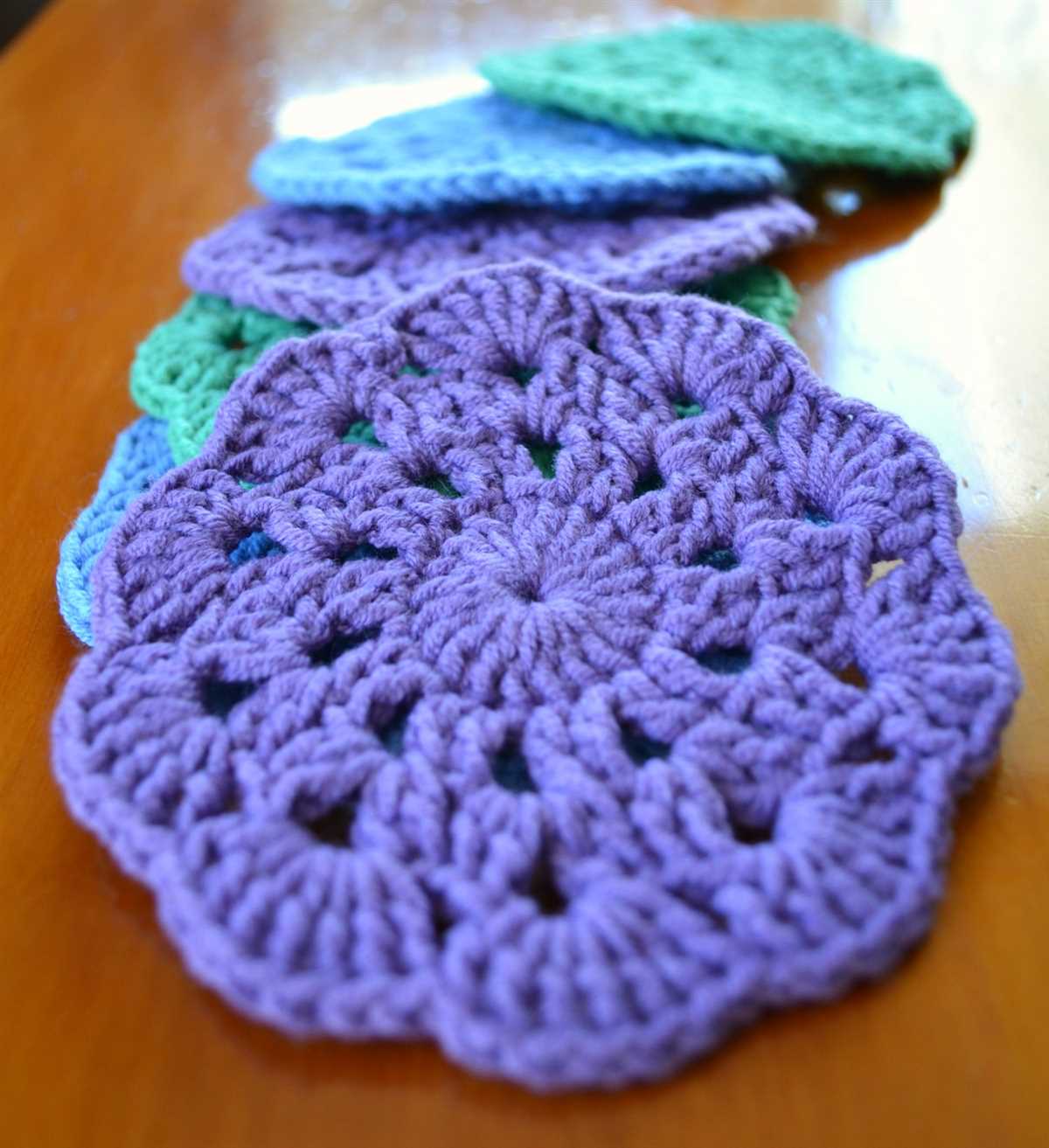 Knitting coaster patterns