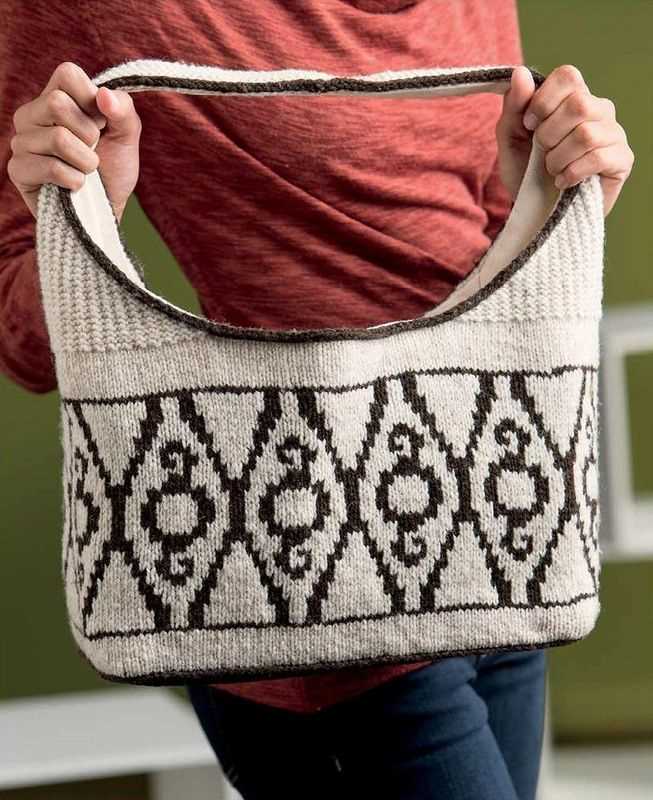 Knitting tote pattern