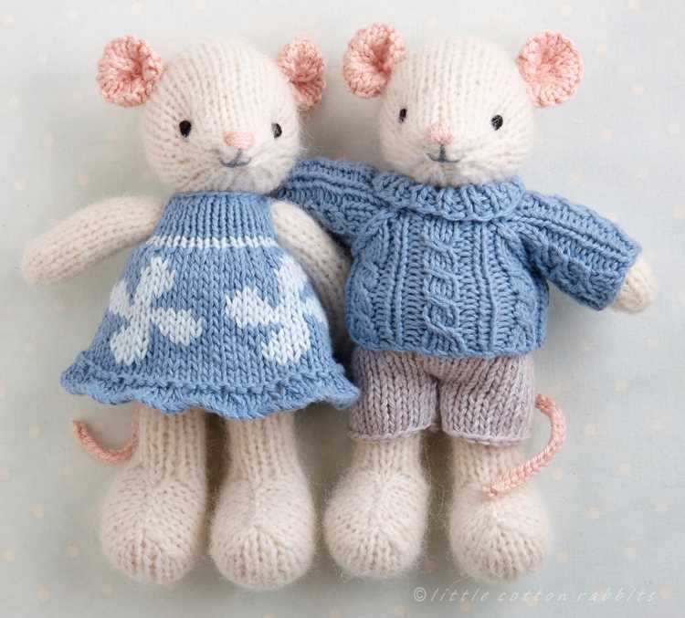 Cotton rabbits knitting patterns