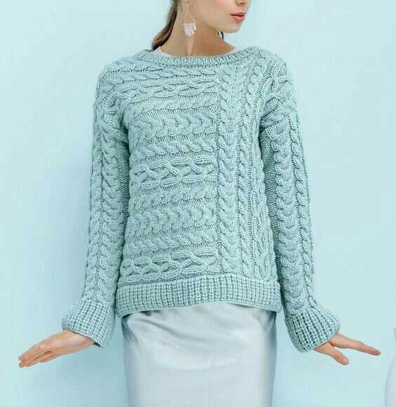 Simple women's sweater knitting patterns