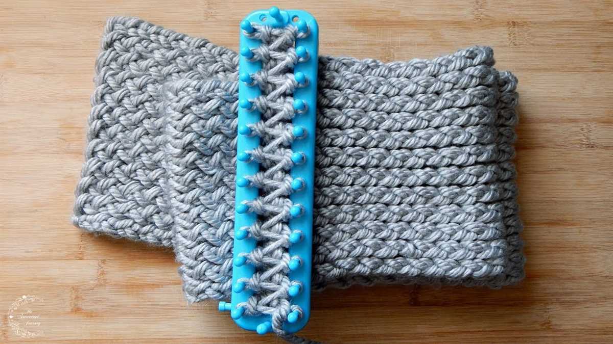 Straight loom knitting patterns for beginners