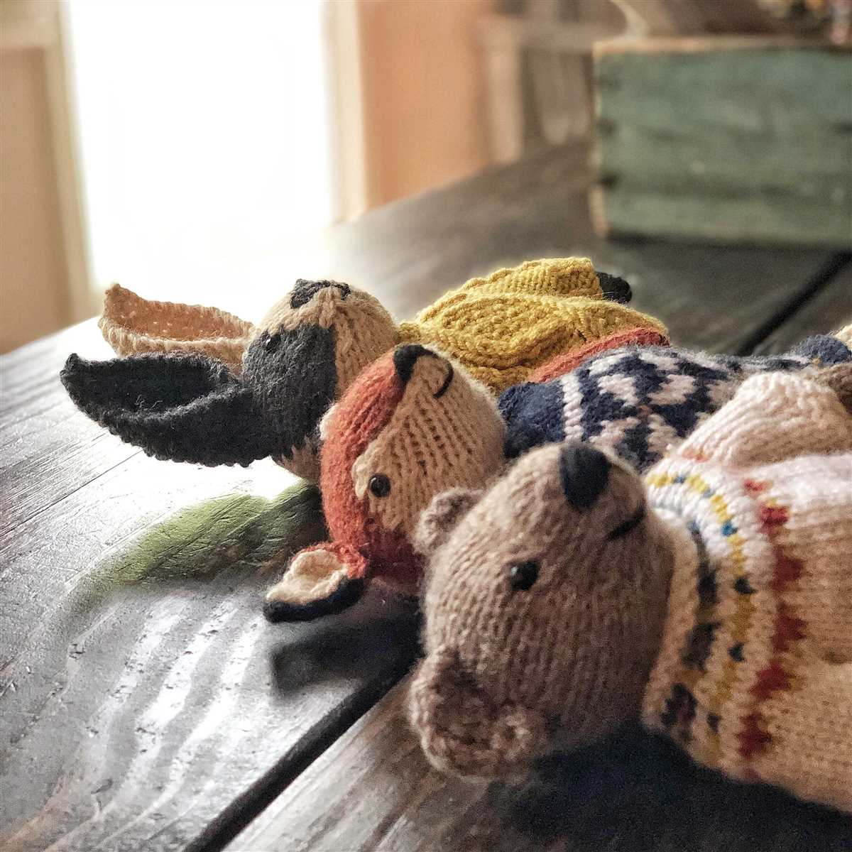 Cotton rabbits knitting patterns