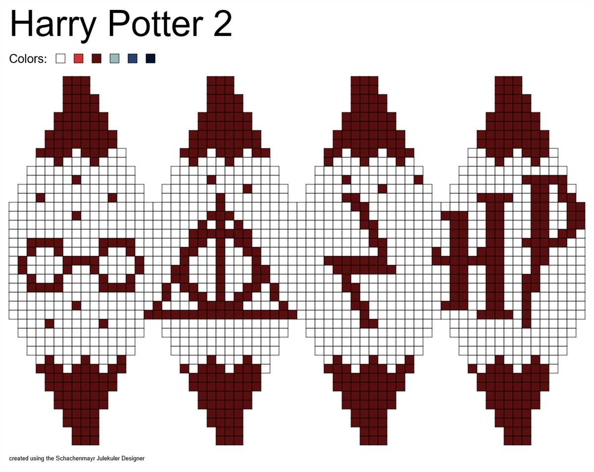 Harry potter bookmark knitting pattern