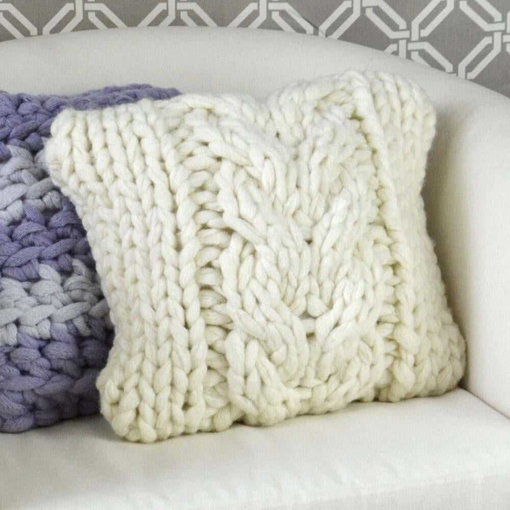 Knit pillow pattern free