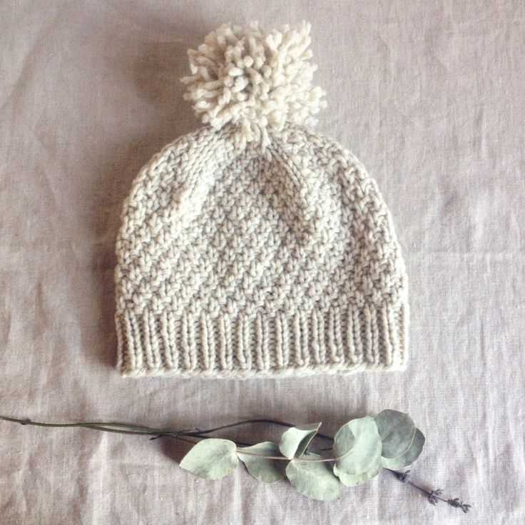 Fast knit hat pattern