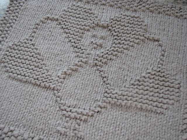 Free knitted turkey dishcloth pattern