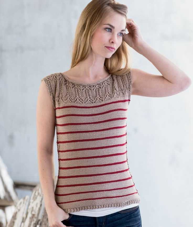 Knitted tee pattern