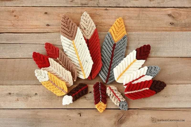 Free feather knitting pattern