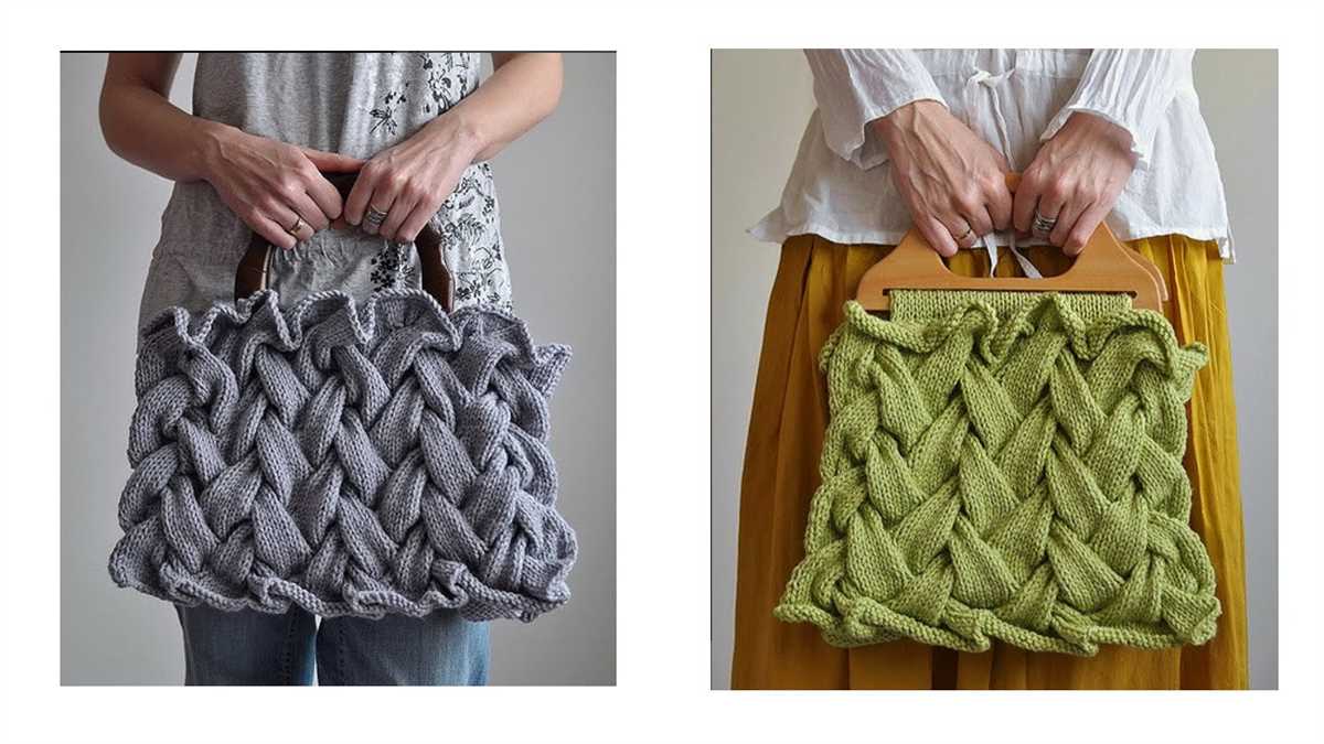 Knitting bag pattern to sew