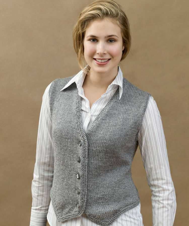 Sweater vest knitting patterns free