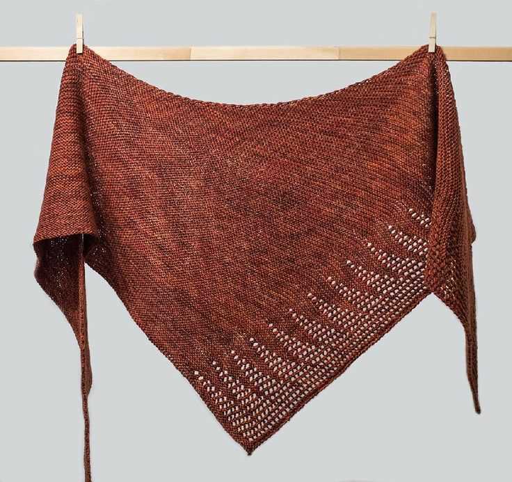 Knit patterns for shawls