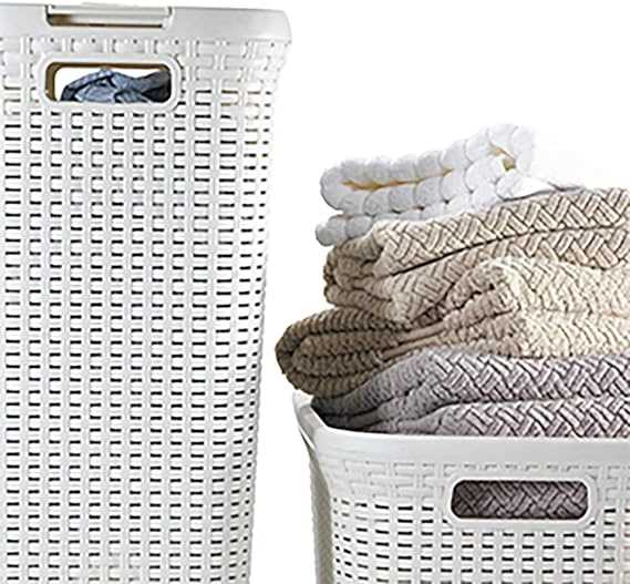 Knit laundry basket pattern