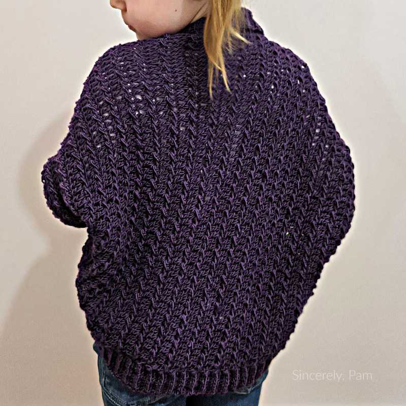 Cocoon shrug knitting pattern free