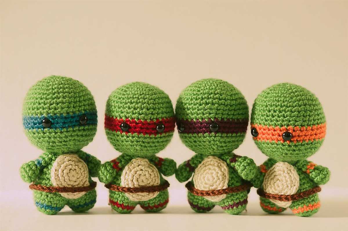 Teenage mutant ninja turtle knitting pattern