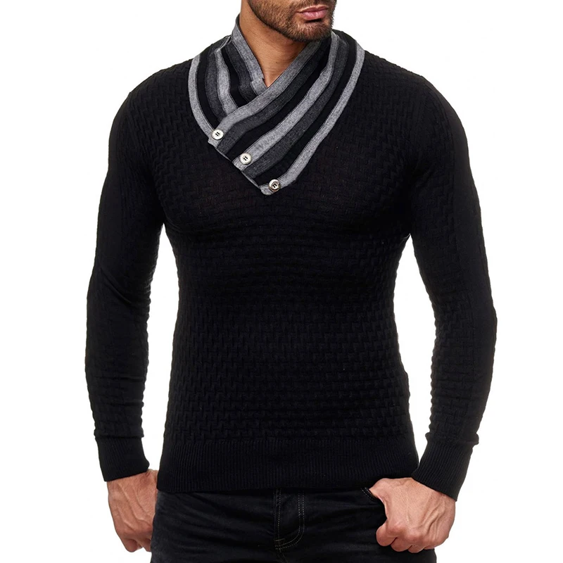 Mens argyle sweater knitting pattern