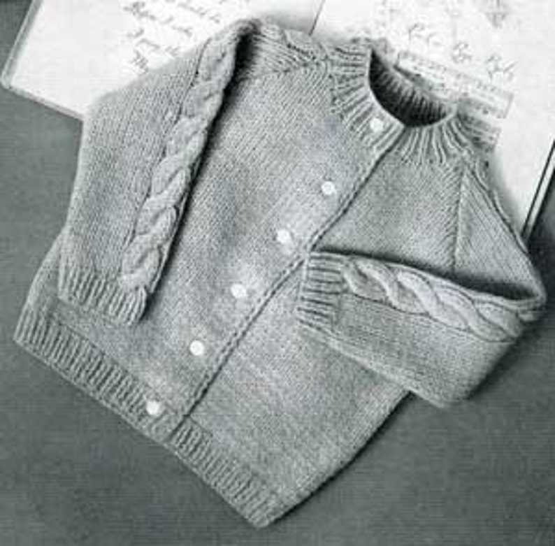 Free knitting patterns for toddlers cardigans