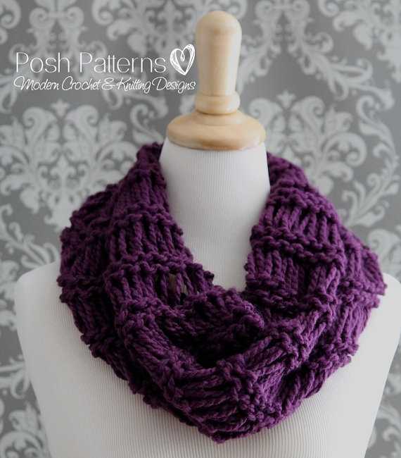 Simple knitted cowl pattern free