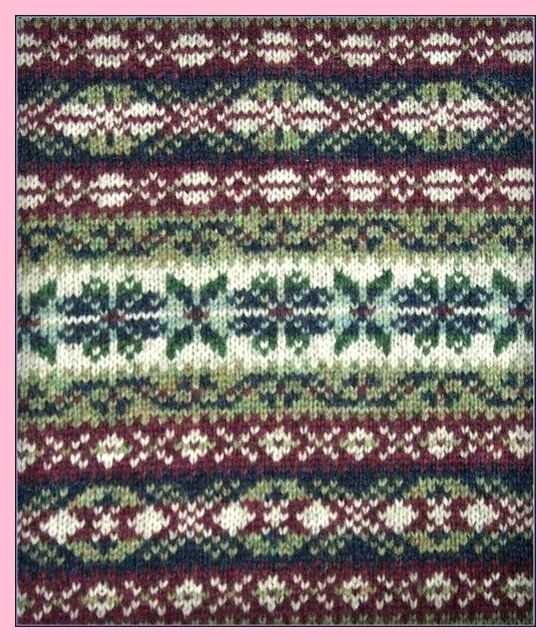 Fair isle sweater free knitting pattern