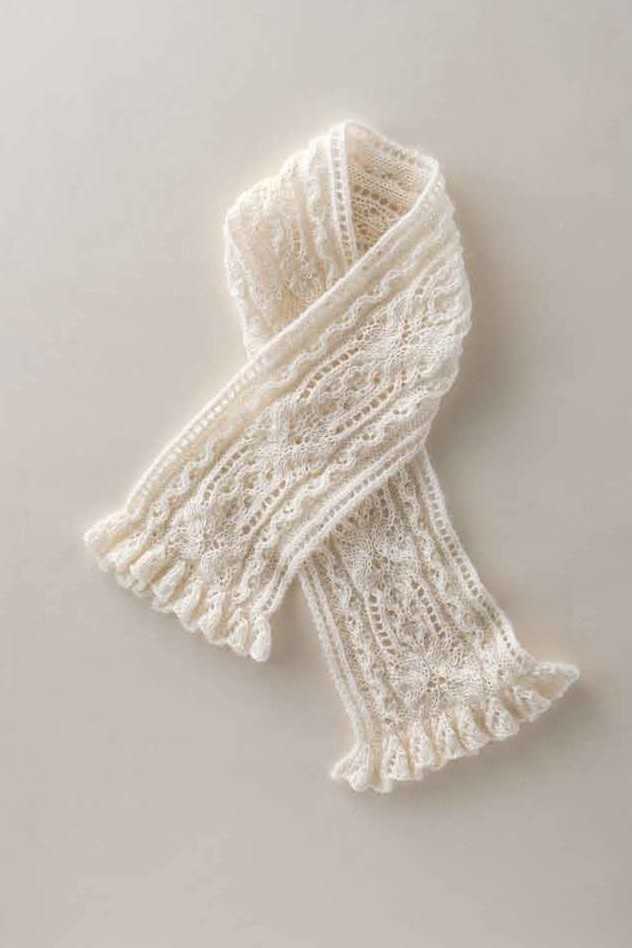 Frilly scarf patterns to knit