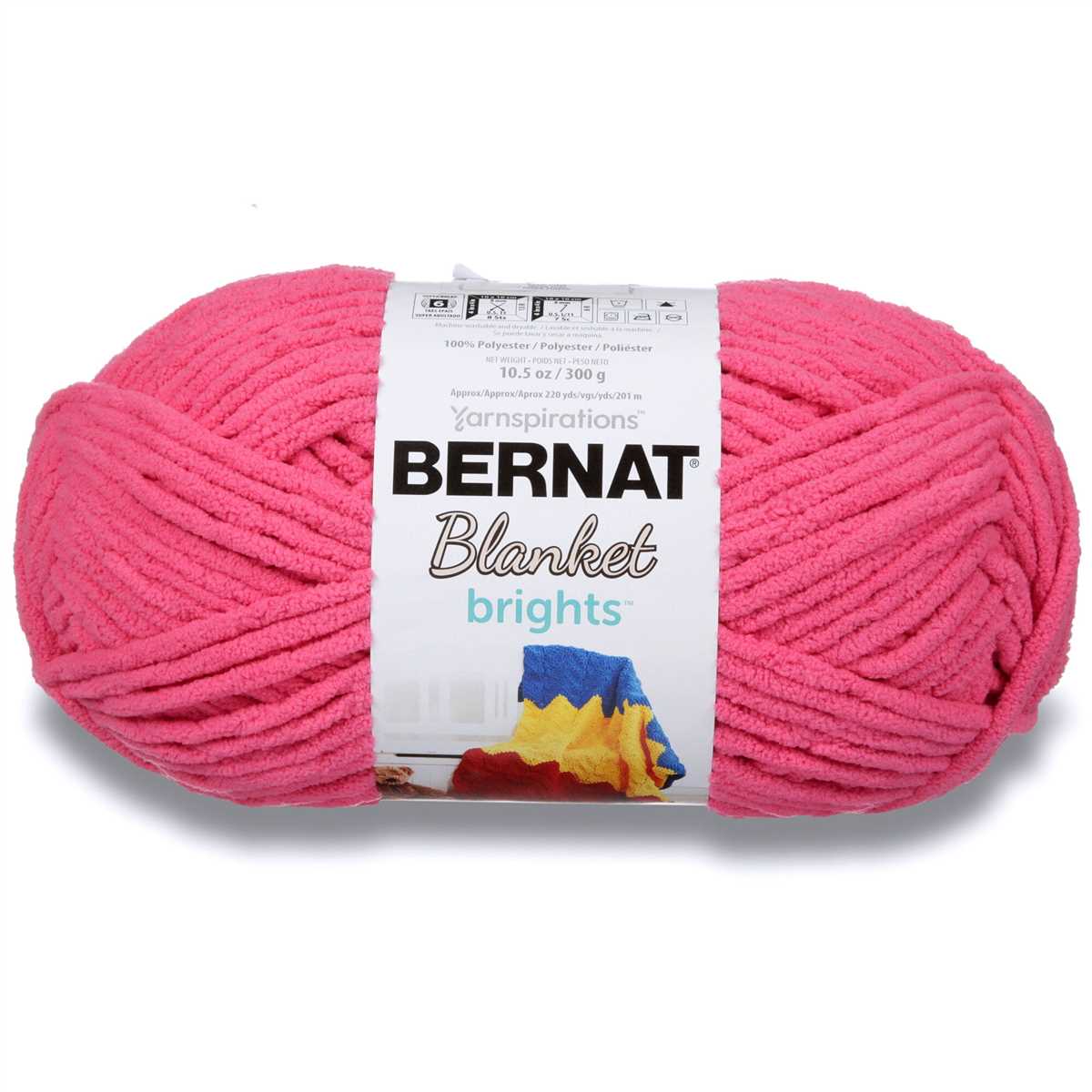 Bernat blanket big yarn patterns knit