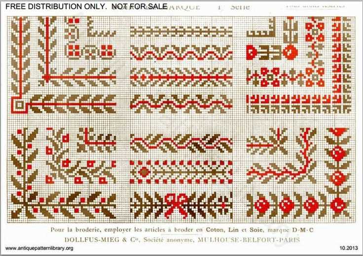 Antique pattern library knitting