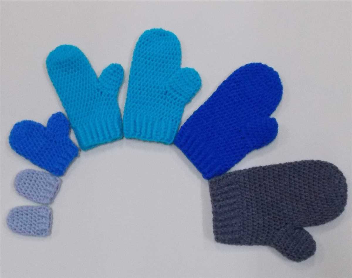 Childrens hats and mittens knitting patterns