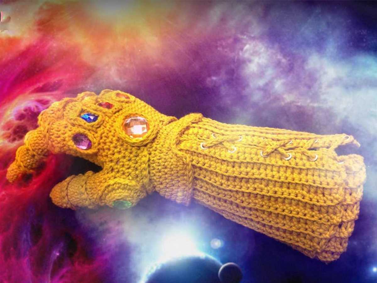 Infinity gauntlet knitting pattern free