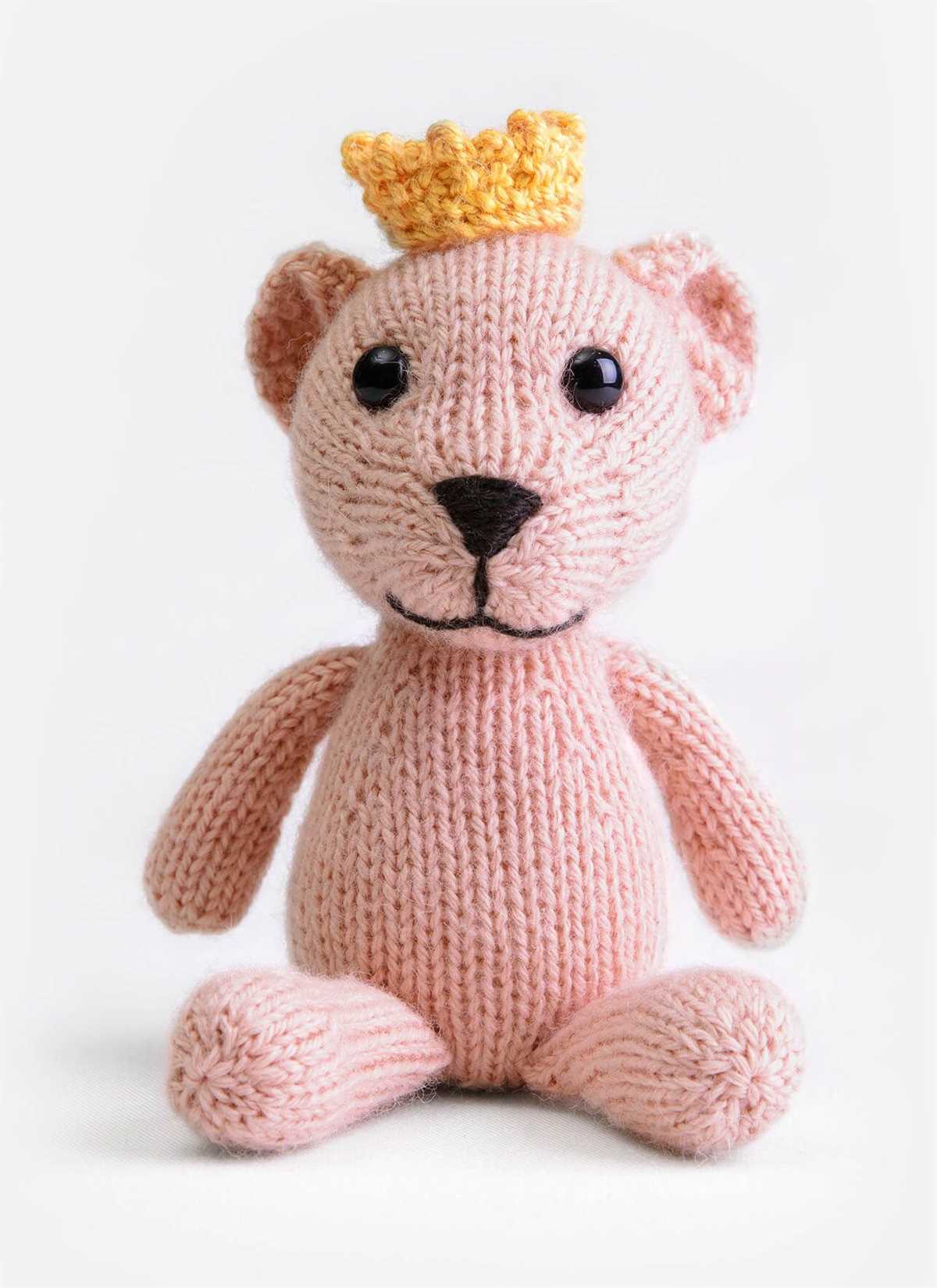 Free lion knitting pattern