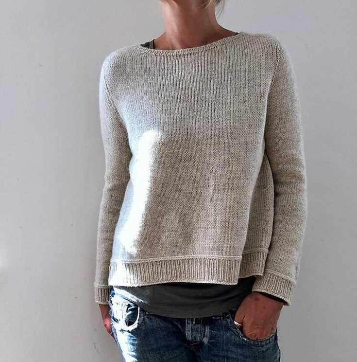 Loose knit sweater pattern free