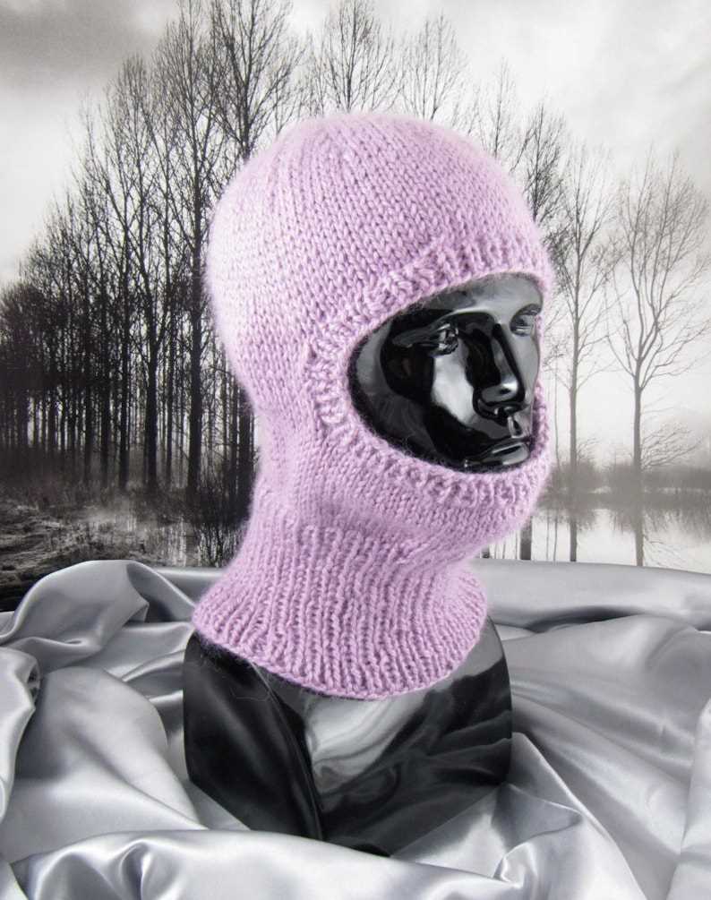 Free chunky balaclava knitting pattern