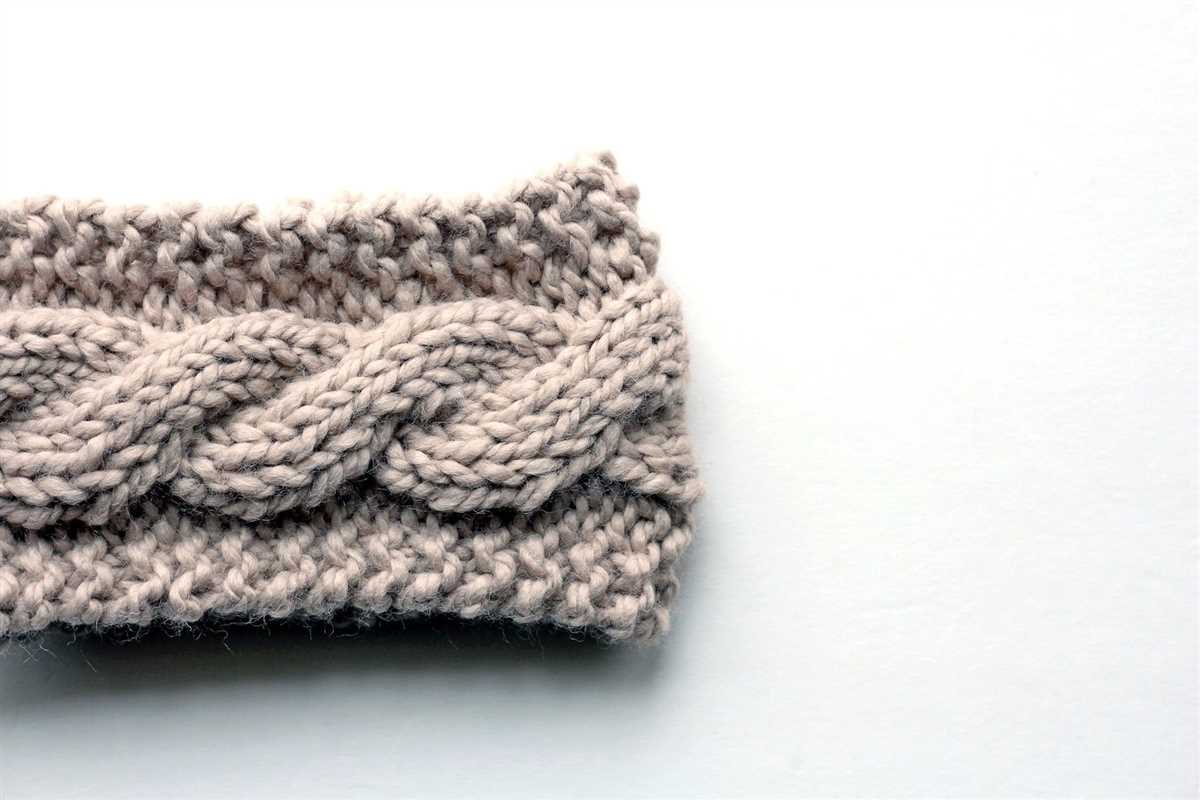 Friendship headband knitting pattern