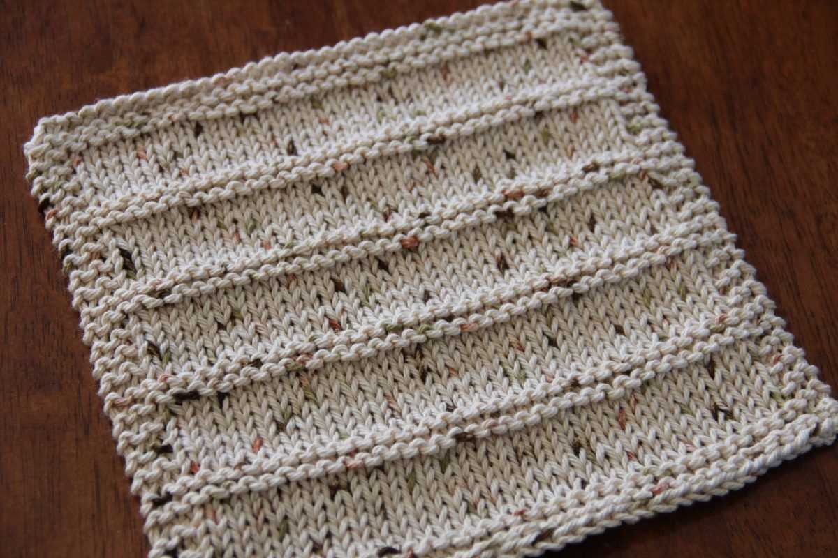 Grandmother's dishcloth knitting pattern