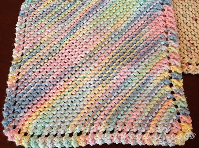 Grandmother's dishcloth knitting pattern