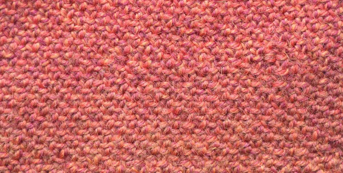 Thermal knit stitch pattern