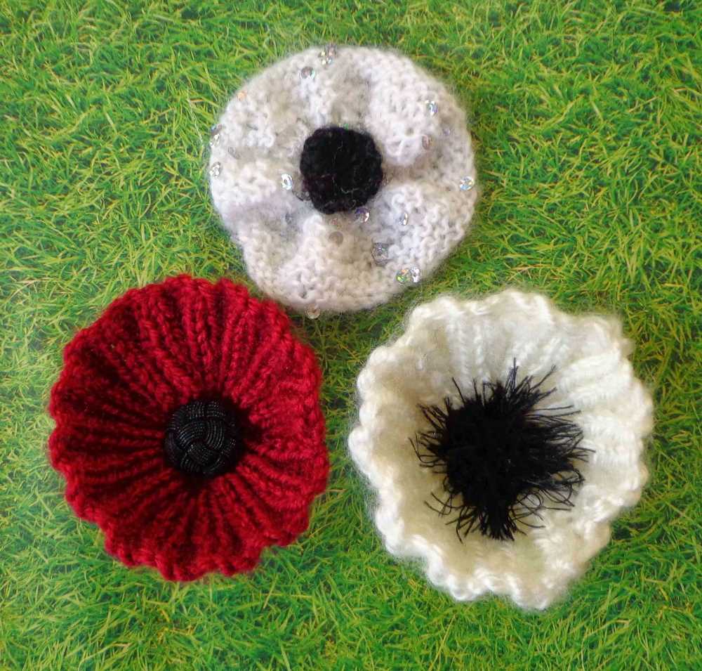 Poppy knitting pattern british legion